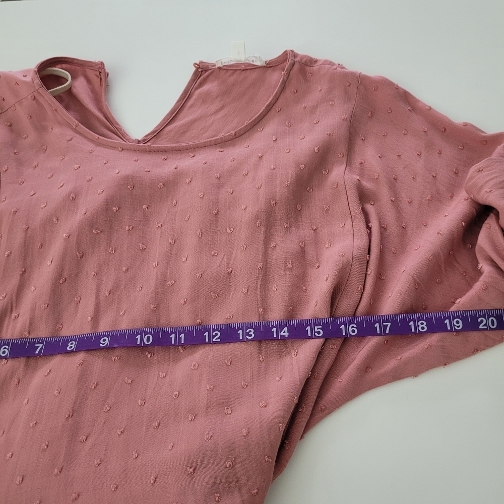 Blu pepper pink lace boho peasant dress - Picture 5 of 14